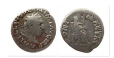 Vitellio denario ar - d.c.),