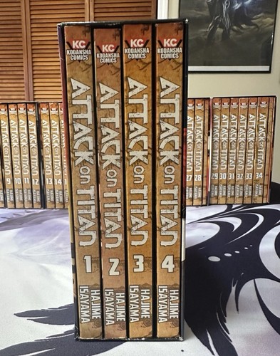 Attack titan set - (manga),