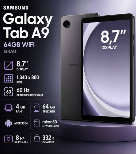 Samsung galaxy tab 64gb - a9,