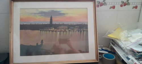 Quadro olio tela - quadro, su