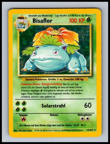 Tedesco venusaur 102 - tedesco, holo