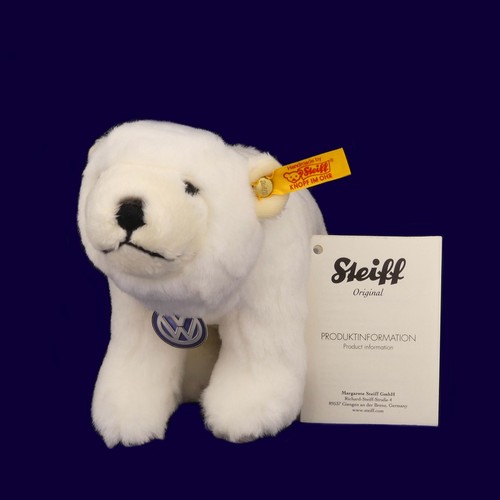 Steiff pile plush orso polare - steiff,