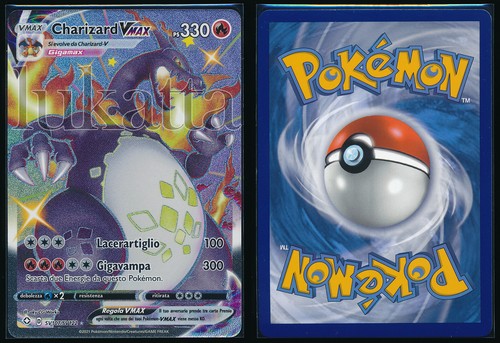 Carta pokémon charizard vmax - carta,