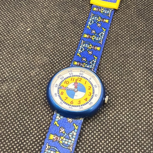 Swatch flik flak retro blue - flik,