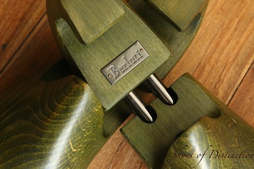 Scarpe berluti verdi - scarpe, legno