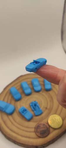 Your car miniature scale - your,