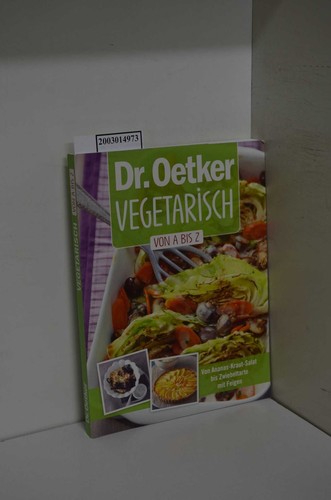 Oetker vegetarisch von - dr., a