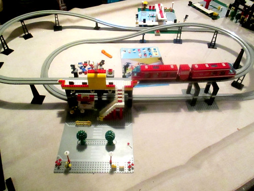 Lego town navetta monorotaia - lego,