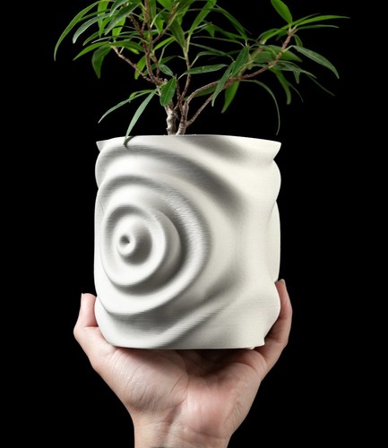 Vaso fiori design - design, 3d
