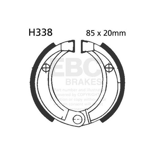 Ebc brake shoe set - shoe, (85)