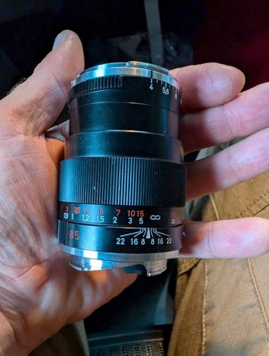 Zeiss 85mm tessar m - 85mm,