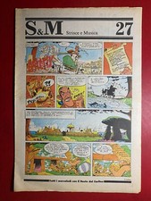 S&M STRISCE E MUSICA n.27 Resto Carlino (Anni '80) Fumetti ASTERIX MAGNUS CREPAX