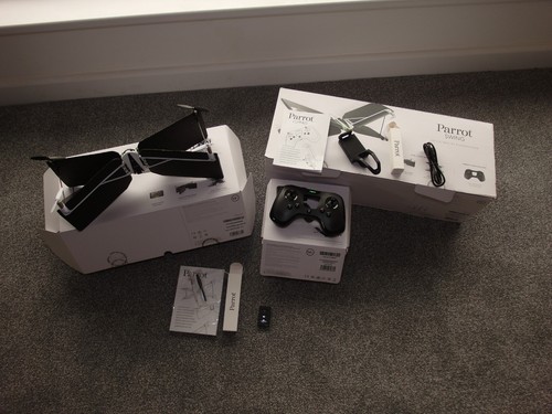 Drone parrot swing - con, flypad
