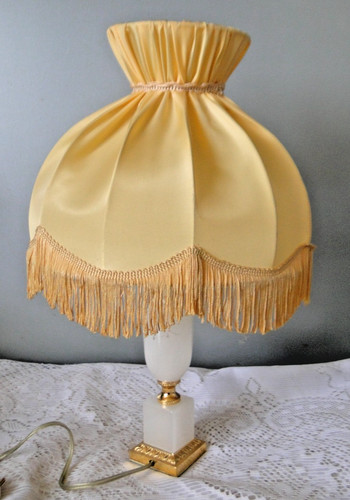 Lampada comodino vetro - da,