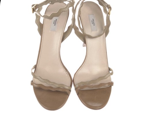 Prada sandalo capesante tacco