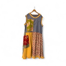 Maxi abito midi upcycled XL