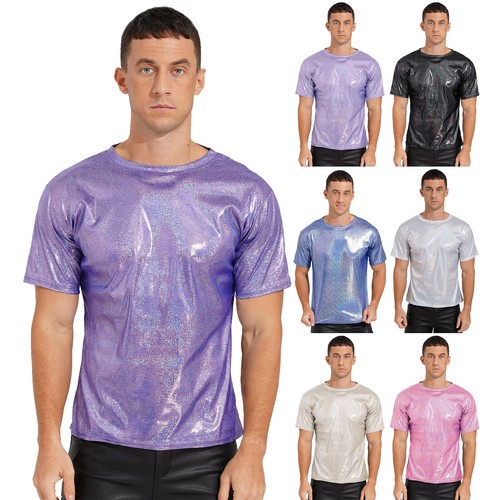 Shirt uomo metallizzata - t-shirt,