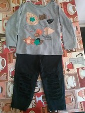 lotto 878 set maglietta blu