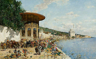 Market day costantinopoli - market,