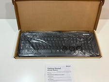 Microsoft Desktop RT2300 QWERTY Wired Keyboard PS/2 Used Original Box Nice!