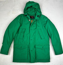 Cappotto giacca verde lungo