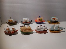 KINDER FERRERO: SERIE 8 VELIERI VECCHI  K93 N. 63-64-65-66-67-68-69-70.