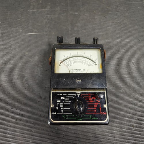 Multimetro vintage tovameter - multimetro,