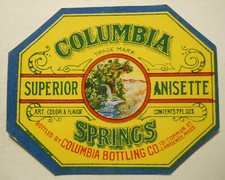 ca 1900's'Columbia Springs