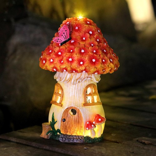 Figurina resina con luce - in,