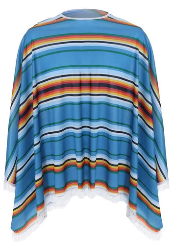 Costume uomo messicano - messicano, poncho
