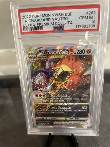 Charizard astro promo psa10 - charizard, v
