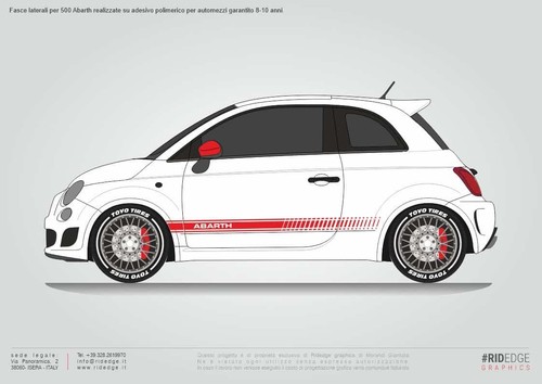Kit fasce laterali 500 - laterali,