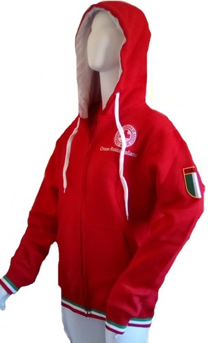 Felpa croce rossa - croce, colore