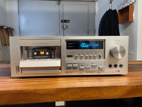 Pioneer f800 cassette deck - cassette,