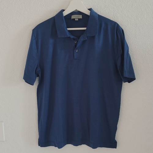 Polo uomo canali blu - polo, tinta