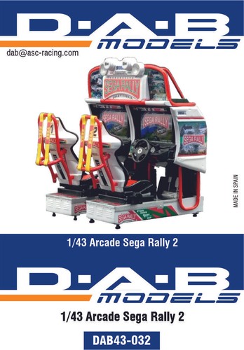 Arcade sega rally 2 - sega,