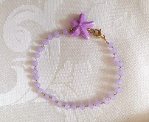 Bracciale acciaio stella - acciaio,