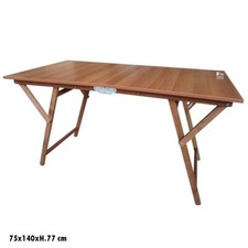 TAVOLO RICHIUDIBILE PIEGHEVOLE LAURA FORMICA 75x140 cm DA PIC NIC CAMPEGGIO