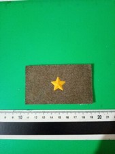 Grado Verde/giallo SOTTOTENENTE  Feltro materiale plastico Esercito Italiano