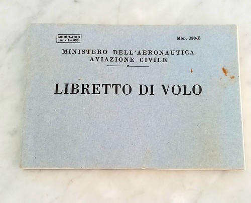 Libretto volo aeronautica - libretto,