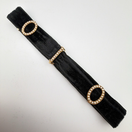 Collana vittoriana con perle