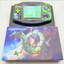 NINTENDO GAME BOY ADVANCE IPS V4 - POKÉMON RAYQUAZA - MENÚ OSD - NUOVO