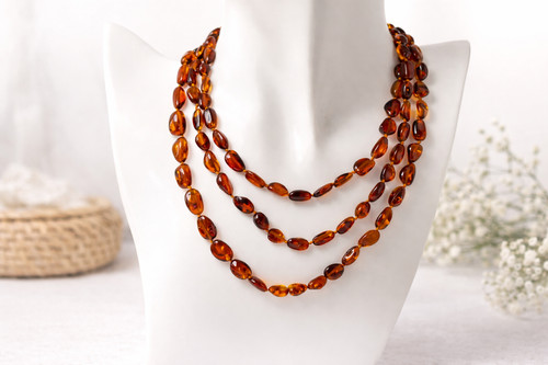 Collana lunga realizzata - , in