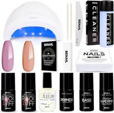 Kit Semipermanente Unghie Professionale, TPO Free, Kit Ricostruzione Unghie Gel 