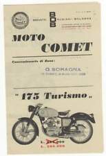 BROCHURE apertura a poster COMET DRUSIANI BOLOGNA #308