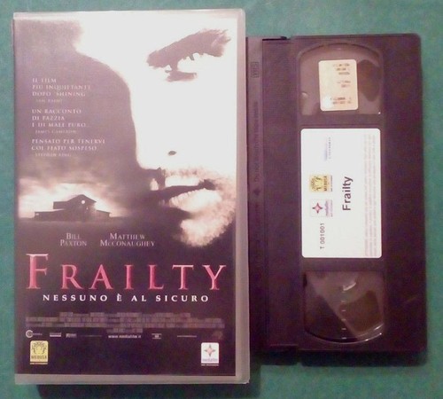Vhs frailty film thriller - thriller, bill