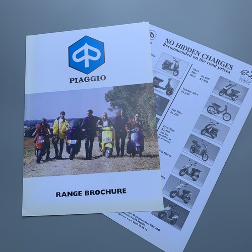 Brochure vendita gamma - , piaggio