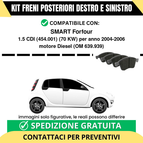 Pastiglie freno posteriori - freno,