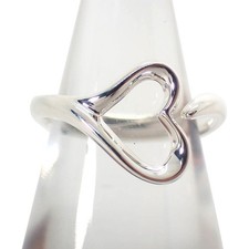[Usato] Anello a cuore aperto TIFFANY 925 / misura USA 7-7,5 / J85-5