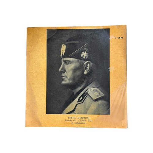 Benito mussolini disco - mussolini,